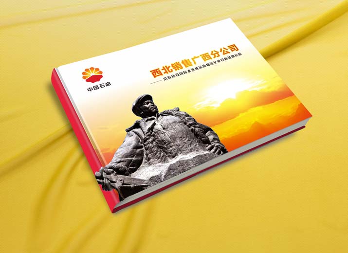 为中石油西北分公司设计能源企业画册